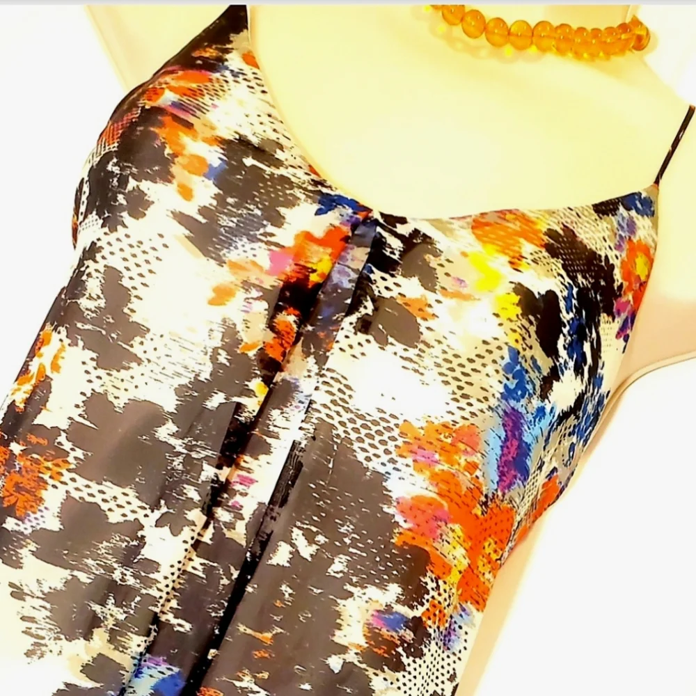 AQUA RELAXED-FIT MIDI DRESS - Picture 2 of 10